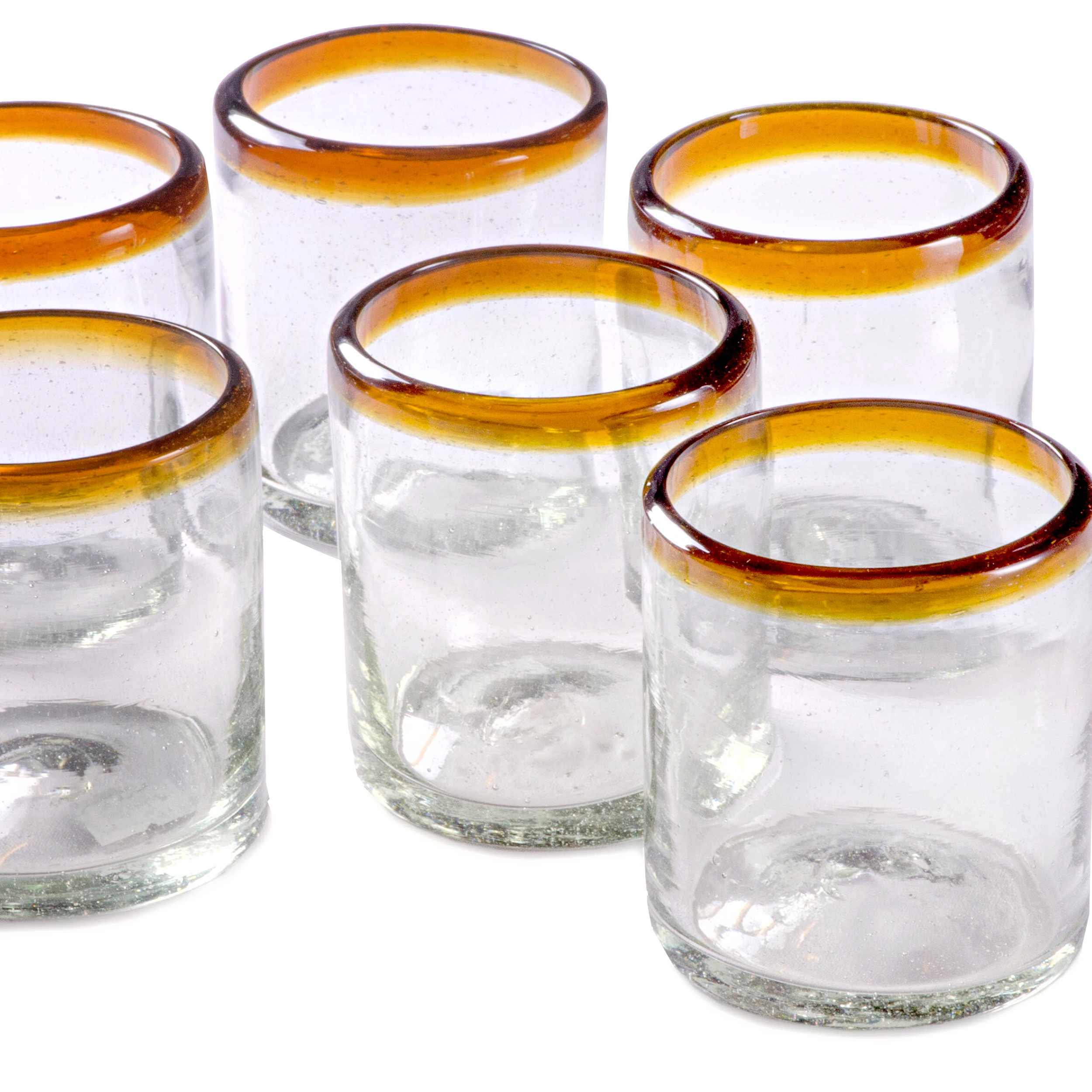 Amber Rim All Purpose Glasses – Orion Trading & Design