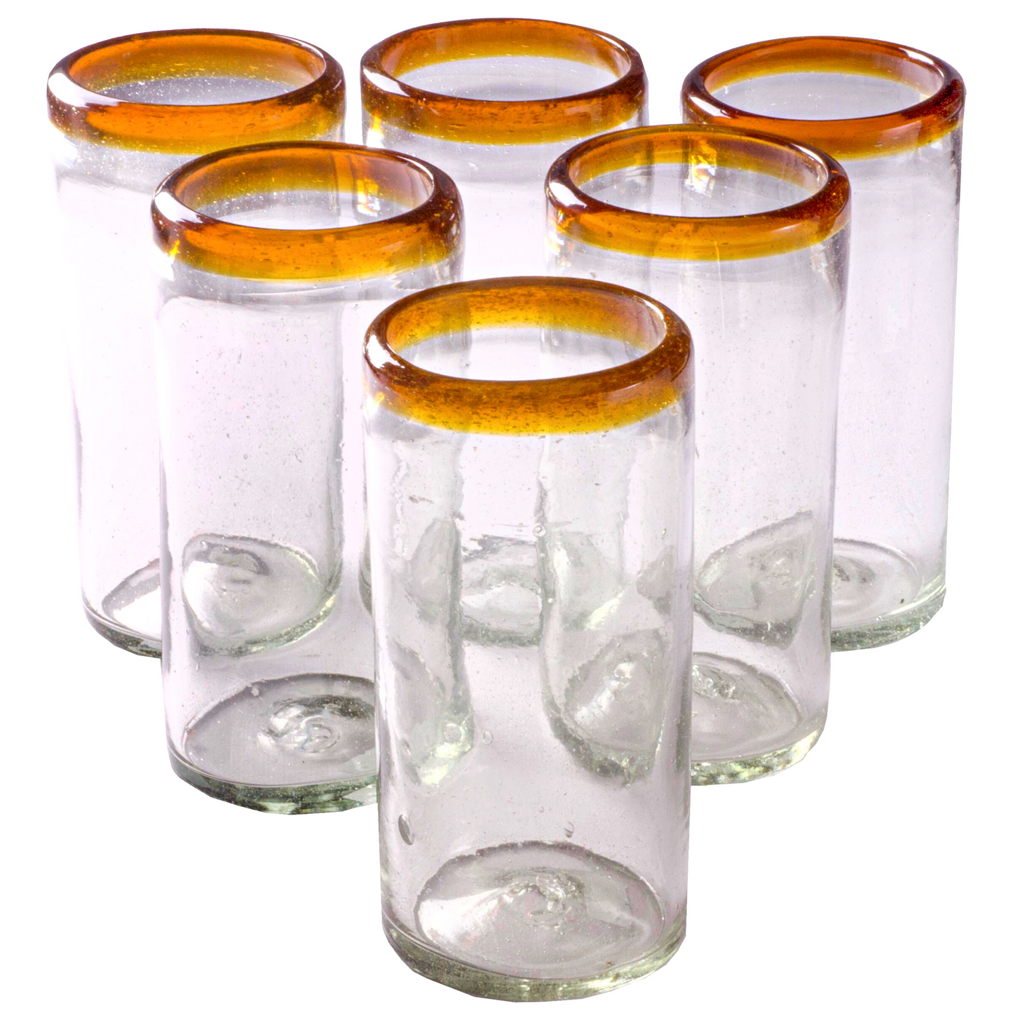 Amber Rim Tall Tumbler - 22 oz -   - Orion's Table