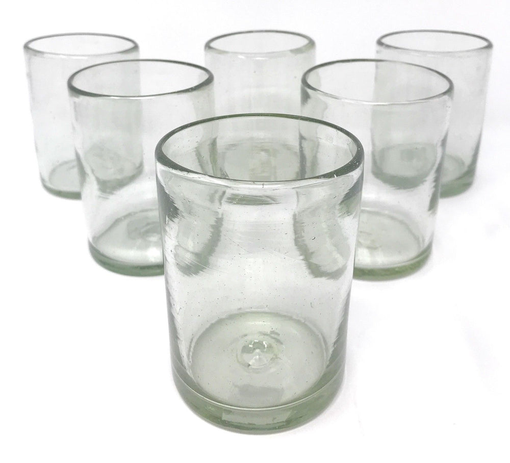 Orion Mexican Glassware Natural Short Tumbler 14 oz. –   - Orion's Table Mexican Glassware