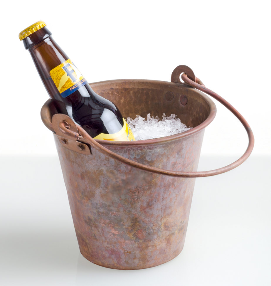 Small Pail Beer Bucket (Rustic Copper)