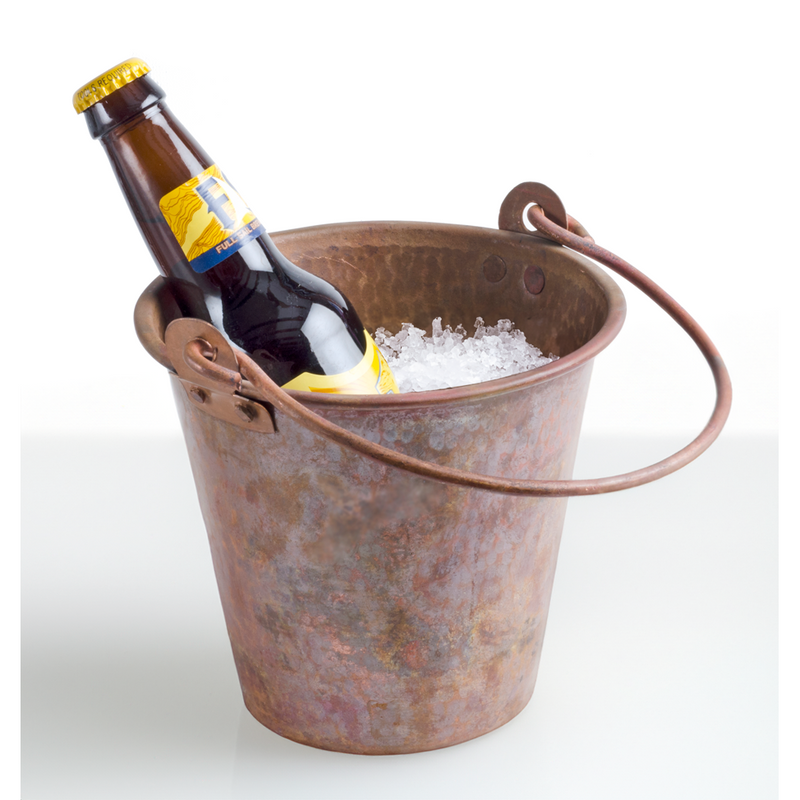 Small Pail Beer Bucket (Rustic Copper)