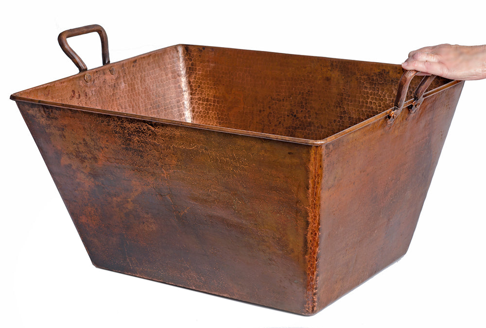 Large Beverage Basin (Rustic Copper)