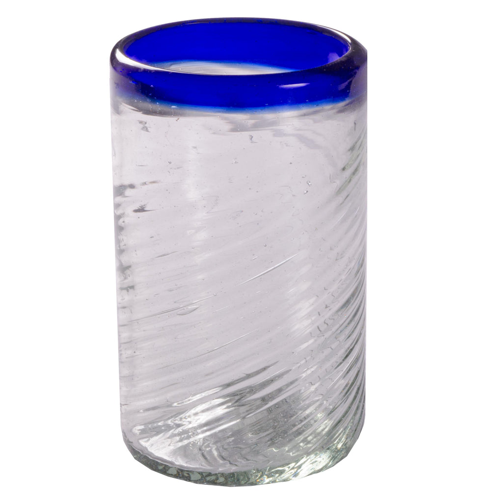 Tornado Cobalt Blue Rim Tumbler - 16 oz -   - Orion's Table