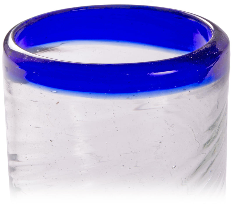 Tornado Cobalt Blue Rim Tumbler - 16 oz -   - Orion's Table