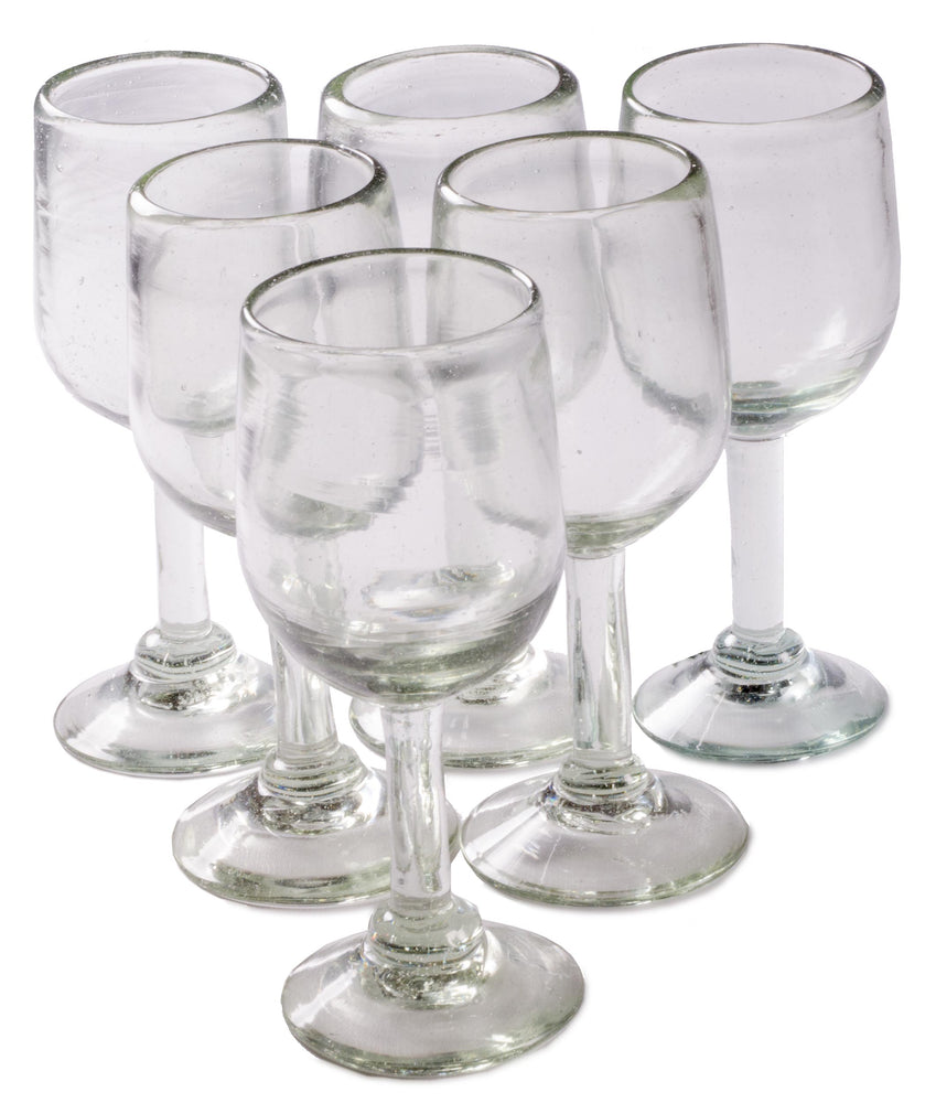 Orion Natural 11 oz Tulip Wine -   - Orion's Table Mexican Glassware