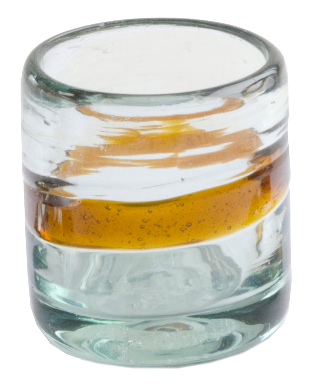 Amber Band Sipping Glass - 3.5 oz.