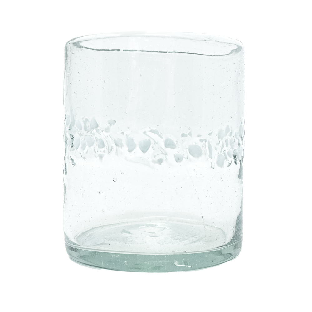 
                  
                    White Pebble Handcrafted Short Tumbler - 12 oz -
                  
                