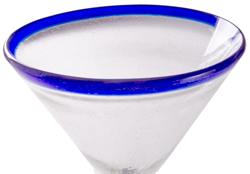 Cobalt Blue Rim Classic Margarita - 15 oz  - Orion's Table