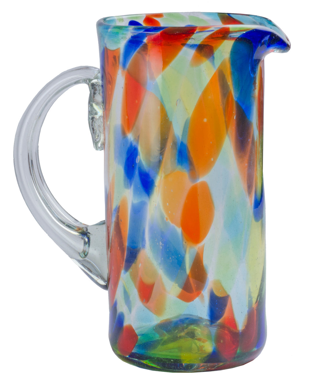 Orion Solid Confetti 56 oz Pitcher - Orion's Table Mexican Glassware