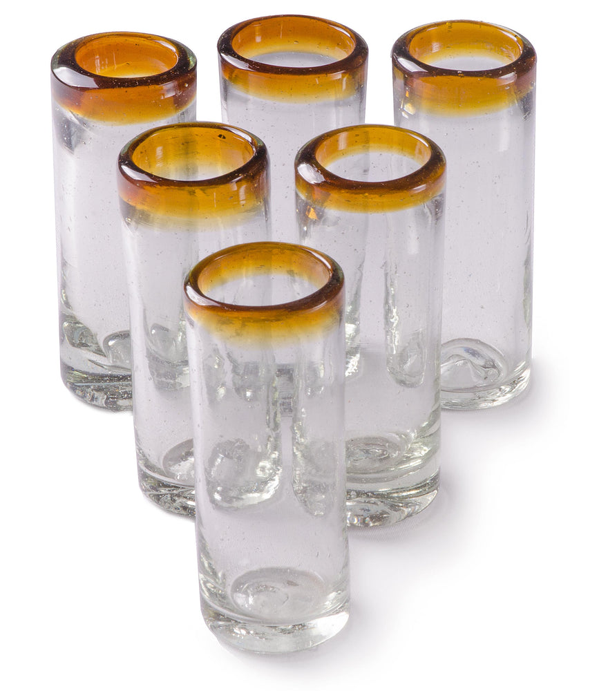 
                  
                    Amber Rim Shot Glass - 2 oz -   - Orion's Table
                  
                