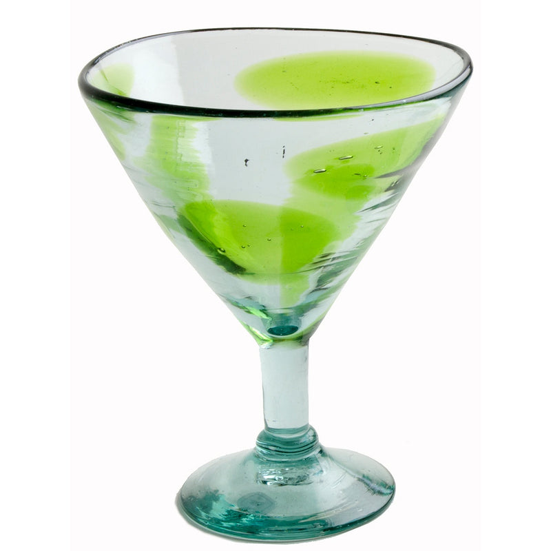 Splash Margarita Glass (Green) - 12 oz