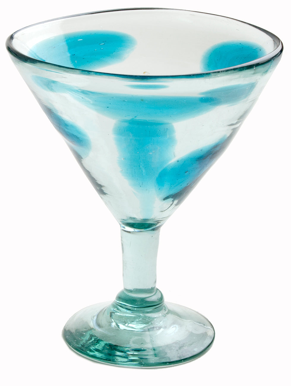 Splash Margarita Glass (Turquoise) - 12 oz