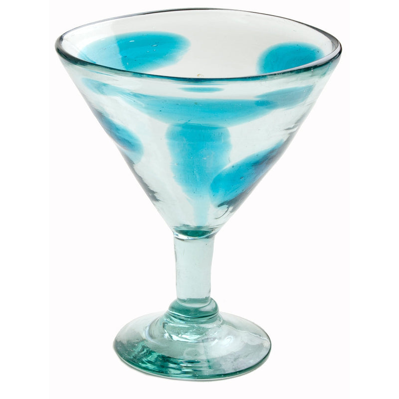 Splash Margarita Glass (Turquoise) - 12 oz