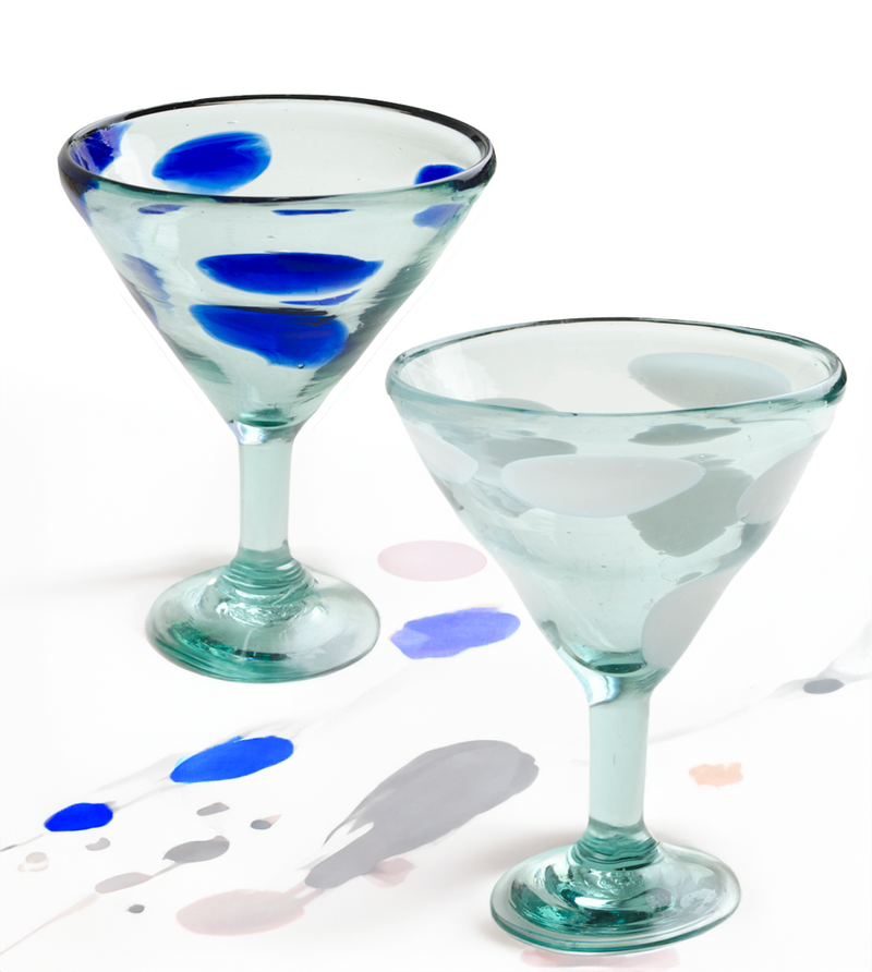 Splash Margarita Glass (Cobalt) - 12 oz