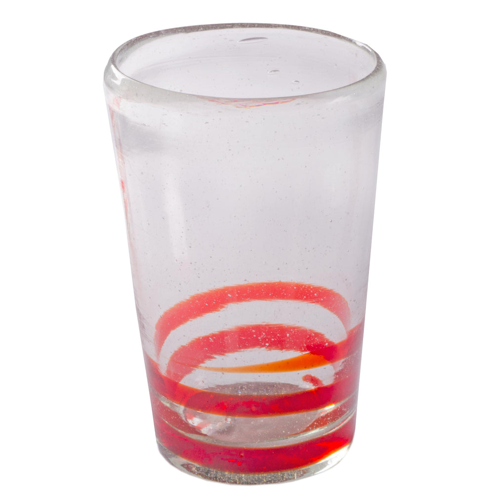 Serpentine Tall Tumbler in Red - 18 oz -   - Orion's Table
