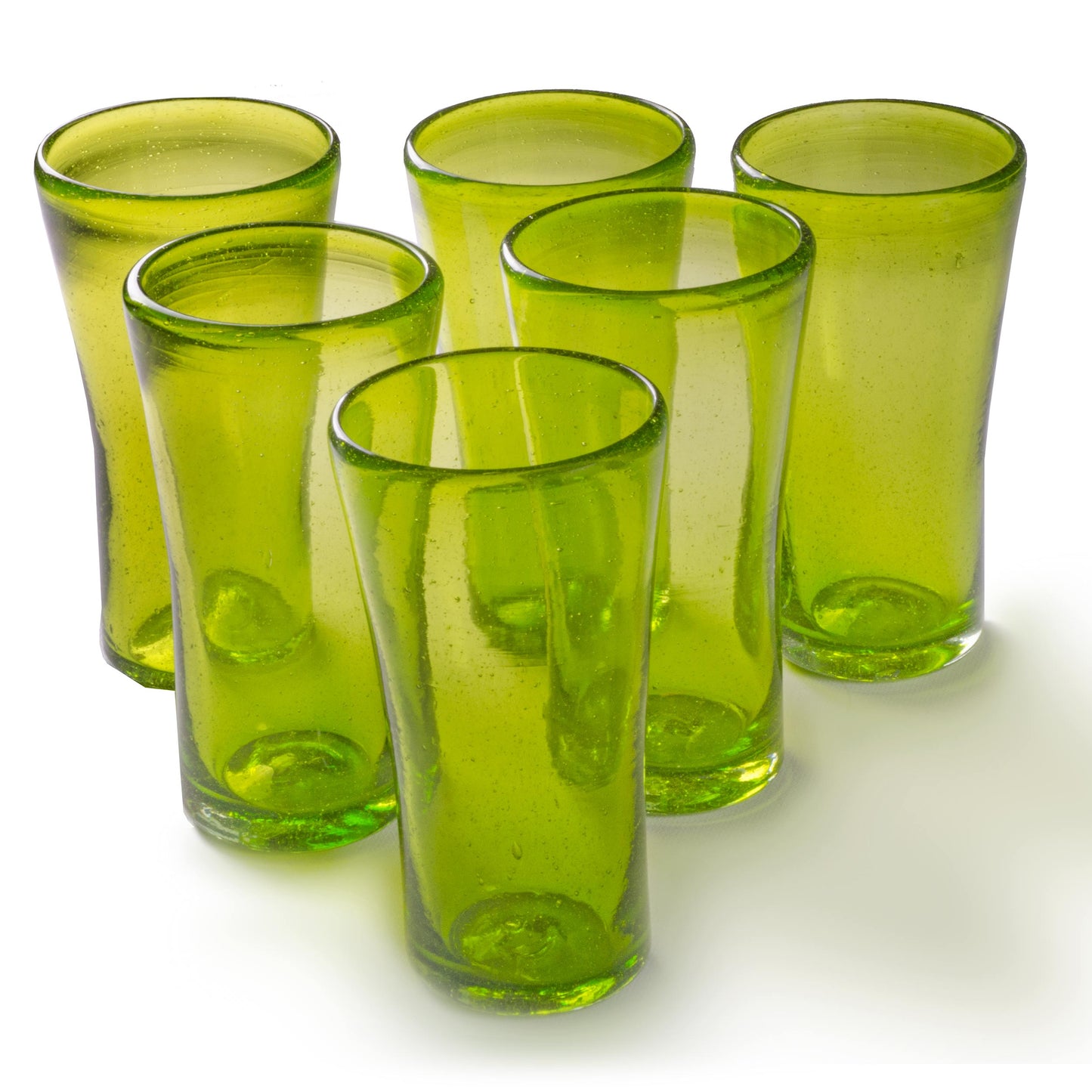 
                  
                    Orion Lily Collection 14 oz Tumbler Green -   - Orion's Table Mexican Glassware
                  
                