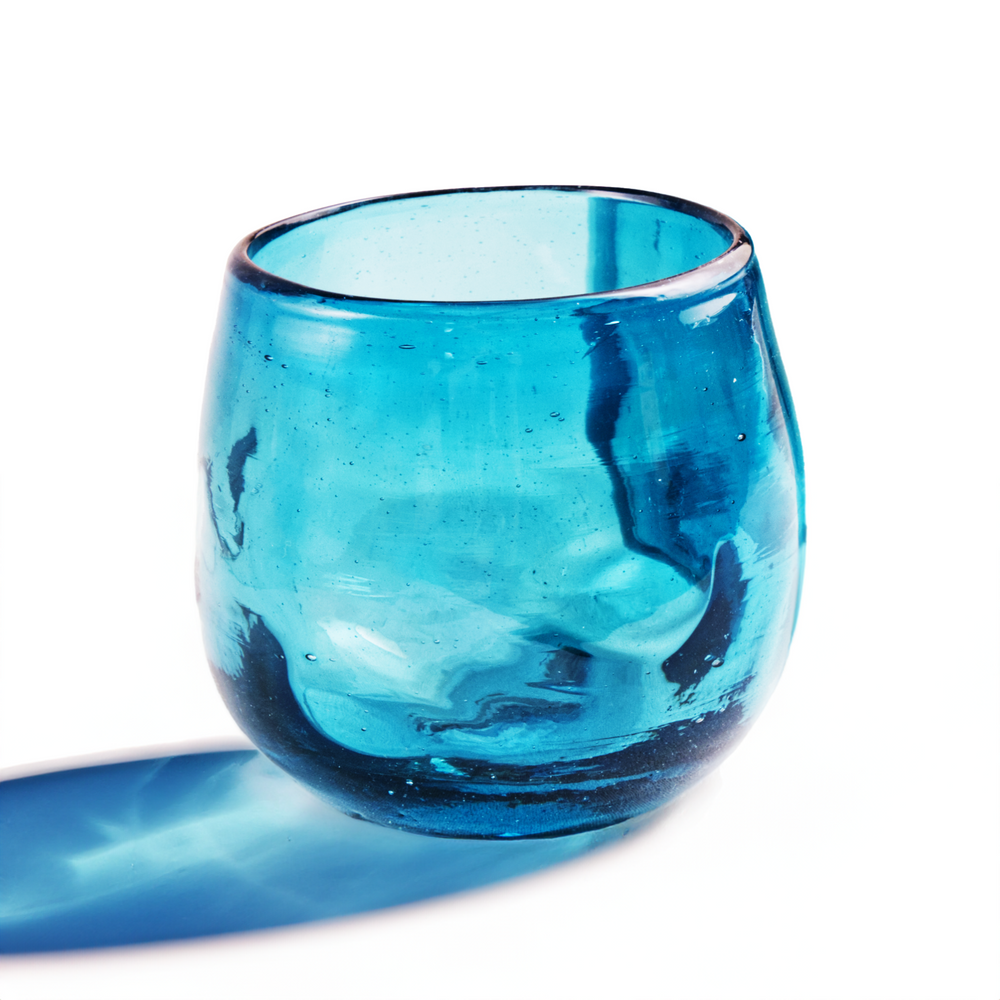 Prisma Collection Cocktail Glass (Turquoise) - 11 oz