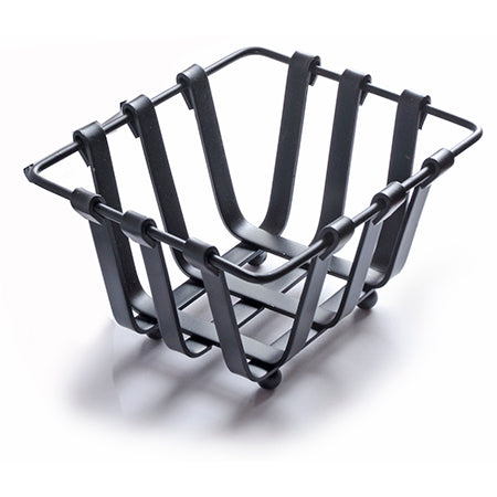 Bread / Chip Basket | Wrought Iron | Small, Rectangular