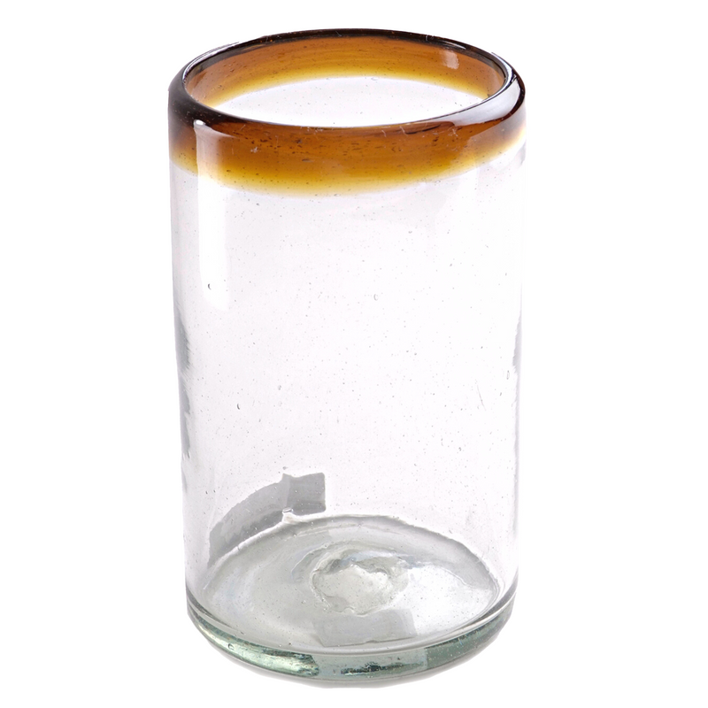 Amber Rim Tumbler - 16 oz